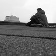 loneliness on rooftop