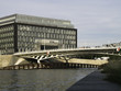 office building at river