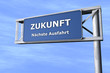 Illustration: Verkehrsschild - Zukunft Verkehrsschild - Zukunft