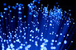 fiber optics close-up