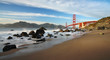Golden Gate Bridge at sunset Golden Gate Bridge at sunset