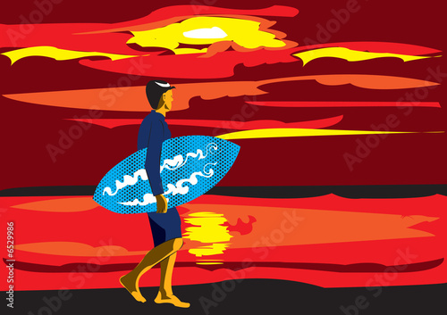Illustration: Surfer Surfer