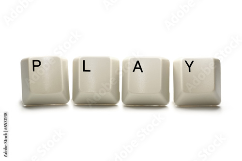 Photo: Play - computer keys Play - computer keys