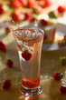 Strawberry’s splash