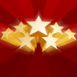 golden stars
