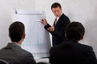 businessman presenting2