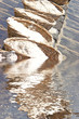 reflets de paniers de sel
