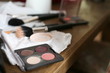 séance de maquillage