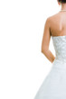 Back of bride Back of bride