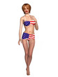 Young American woman