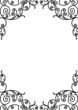 wrought iron elements - vector illustration