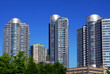 Modern condominium complex