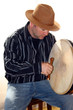 joueur de bodhran