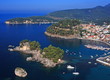 Aerial view on Parga Greece Aerial view on Parga Greece