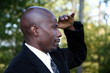Businessman Looking to Distance