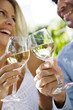 wine in the garden