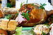 Pork ham part