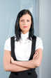 beautiful motivated businesswoman