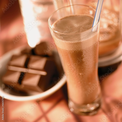 Chocolate milkshake