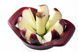 Cored and Sliced Apple