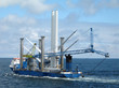 Ship for offshore wind turbine installation