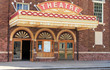 Vintage old time movie theatre marque Vintage old time movie theatre marque