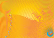 Tribal pattern with coloured background Tribal pattern with coloured background