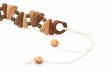 Wooden type-setting belt