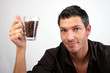 kaffee man cafe mann büro kaffeebohne