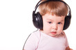 Child with headphones