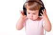 Child listening to the music