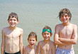 Boys Playing at the Beach Boys Playing at the Beach