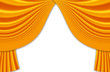 vorhang orange