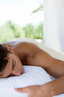 Young man resting