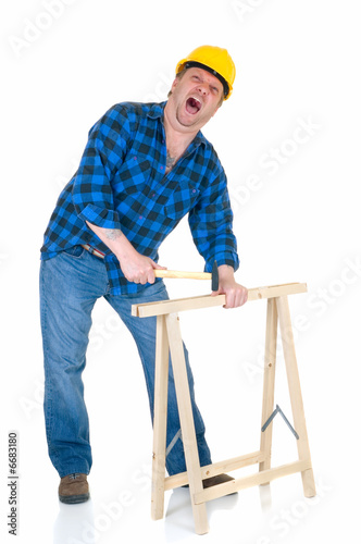Carpenter at work Carpenter at work