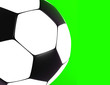 green background