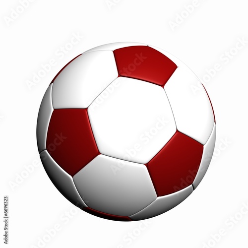 Footballl on Red Football    Foolish  6696323   See Portfolio