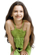 Young girl smiling