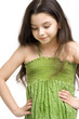 Young girl smiling