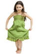 Young girl smiling