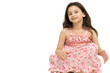 Young girl smiling