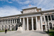 Entrance into 'Museo del Prado' from 'Paseo del Prado' street, M