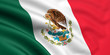 Rendered mexican flag