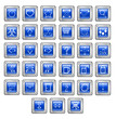 blue buttons