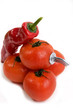 Source of hot tomato juice