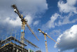 Baustelle mit Kränen Baustelle mit Kränen