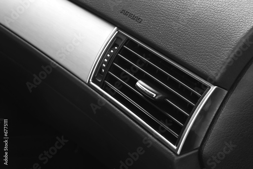 Detail of the car interior