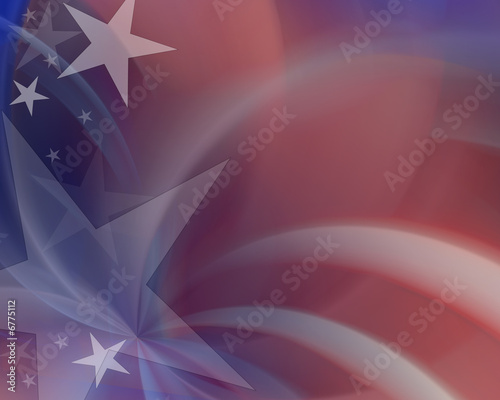 Illustration: USA Patriotic Background USA Patriotic Background