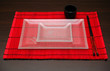 Set de table rouge 1