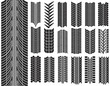 vector illustration of tires